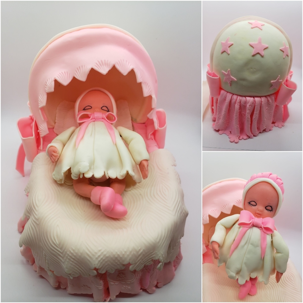 Precious hand made, cold ceramic 9"x6"